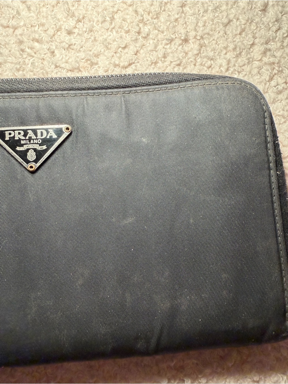 Prada Black Nylon Wallet - Picture 4 of 10